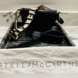 Stella McCartney Perforated Logo Shoulder Bag